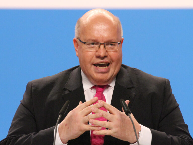Niemiecki minister gospodarki i energii Peter Altmaier. Źródło: Wikipedia