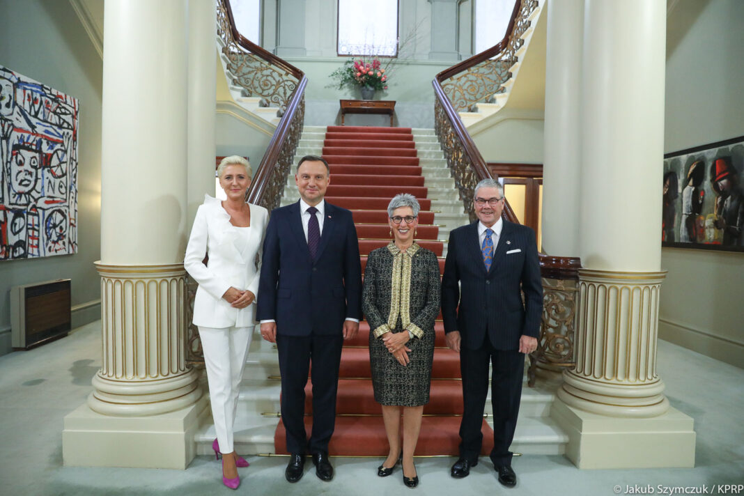 Prezydent Andrzej Duda z małżonką w Australii. Fot. Prezydent.pl