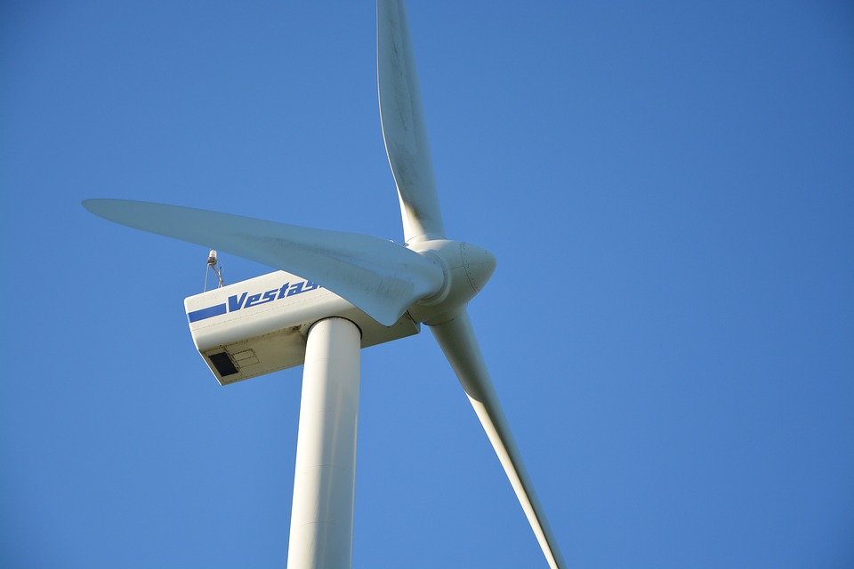 Turbina wiatrowa Vestas. Fot. Pixabay