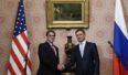 Rick Perry i Aleksander Nowak. Fot. Ministerstwo energetyki FR
