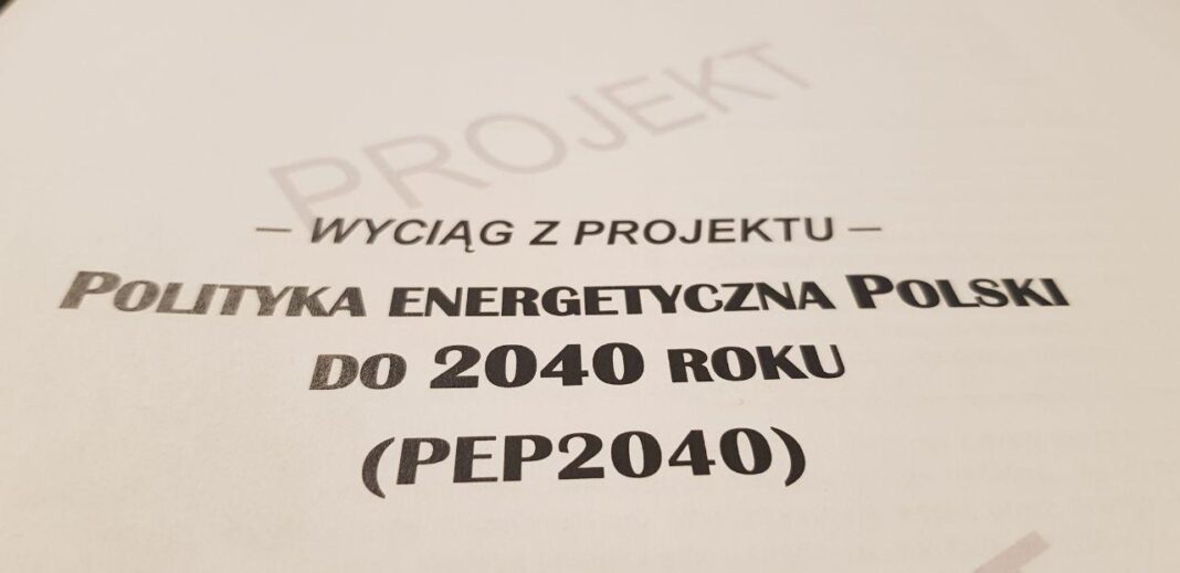 Projekt Polityki Energetycznej Polski do 2040 roku. Fot. Wojciech Jakóbik/BiznesAlert.pl