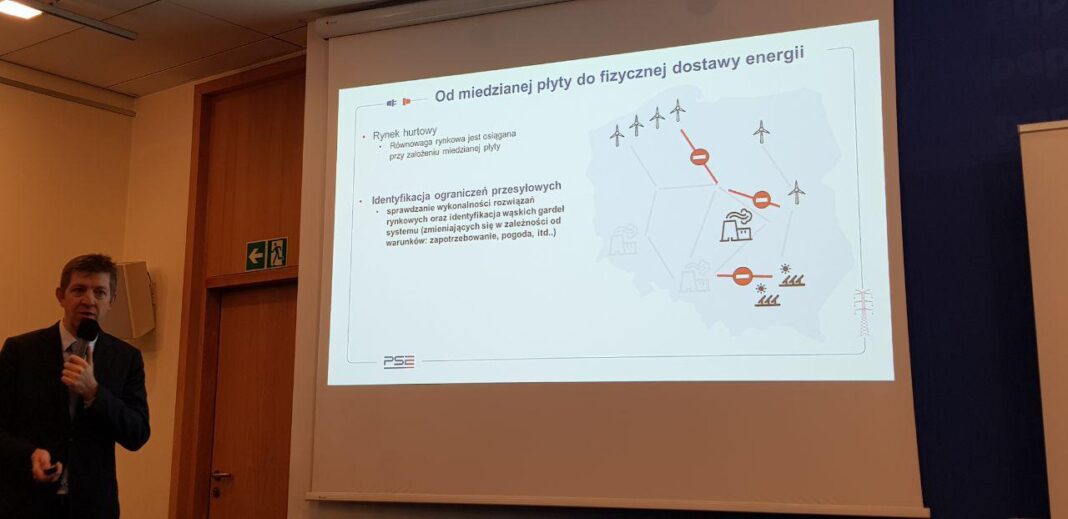 Prezentacja PSE na temat rynku węzłowego. Fot. BiznesAlert.pl