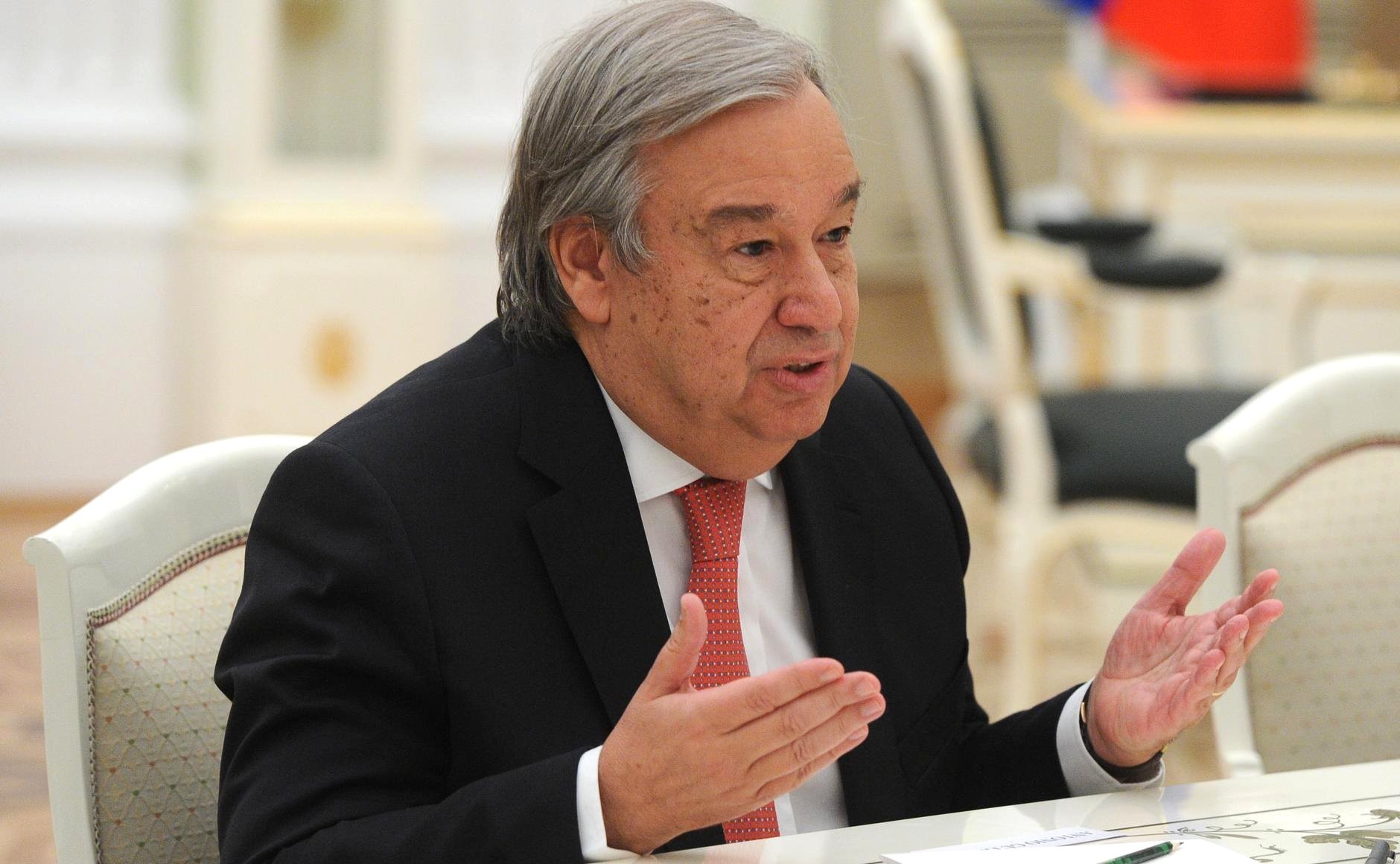 Sekretarz Generalny ONZ Antonio Guterres