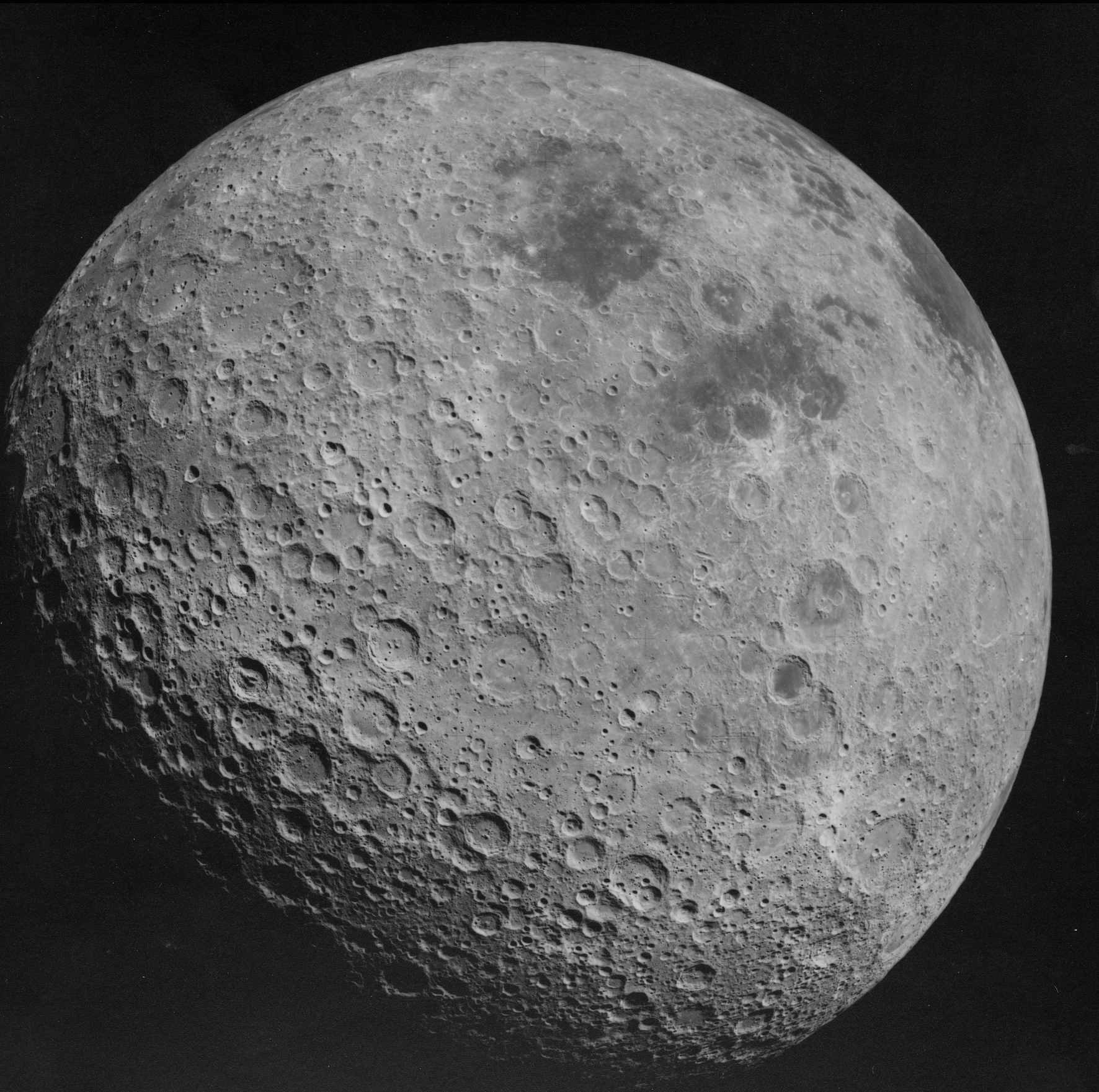 Ciemna strona Księżyca. Źródło: Wikicommons