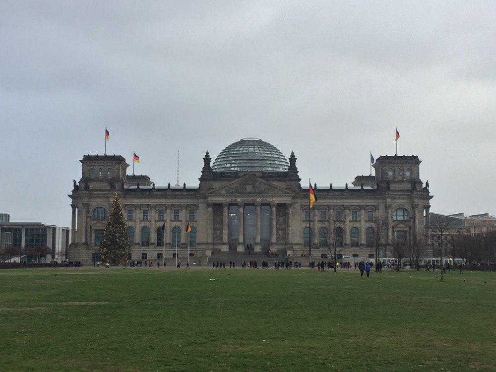 Niemcy Bundestag Berlin