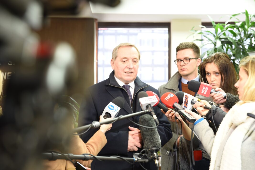 Minister środowiska Henryk Kowalczyk wraz z Prezesem Zarządu NFOŚiGW Kazimierzem Kujdą fot. Ministerstwo Środowiska. Fot. Ministerstwo Środowiska