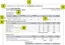 Szablon rachunku za energię. Fot. Energa Operator