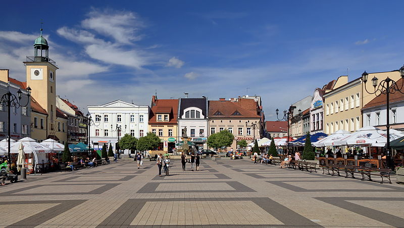 Rynek w Rybniku. Źródło: Wikipedia