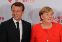 Emmanuel Macron i Angela Merkel. Źródło: WIkicommons