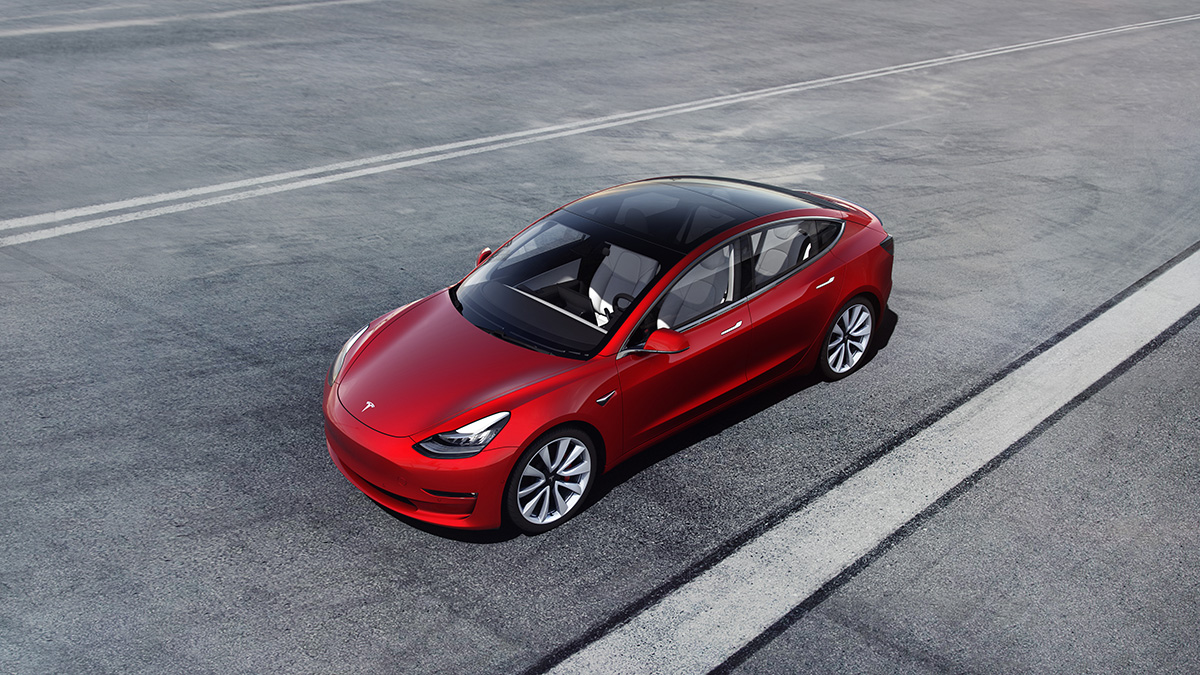 Model 3. Fot. Tesla