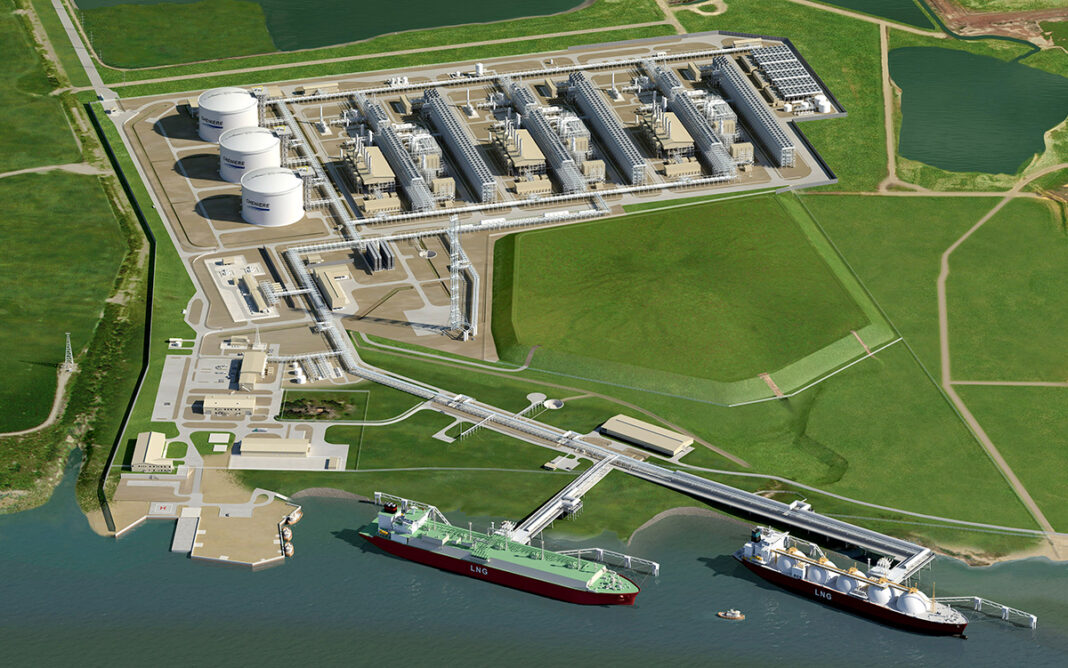 Corpus Christi LNG. Grafika: Cheniere Energy