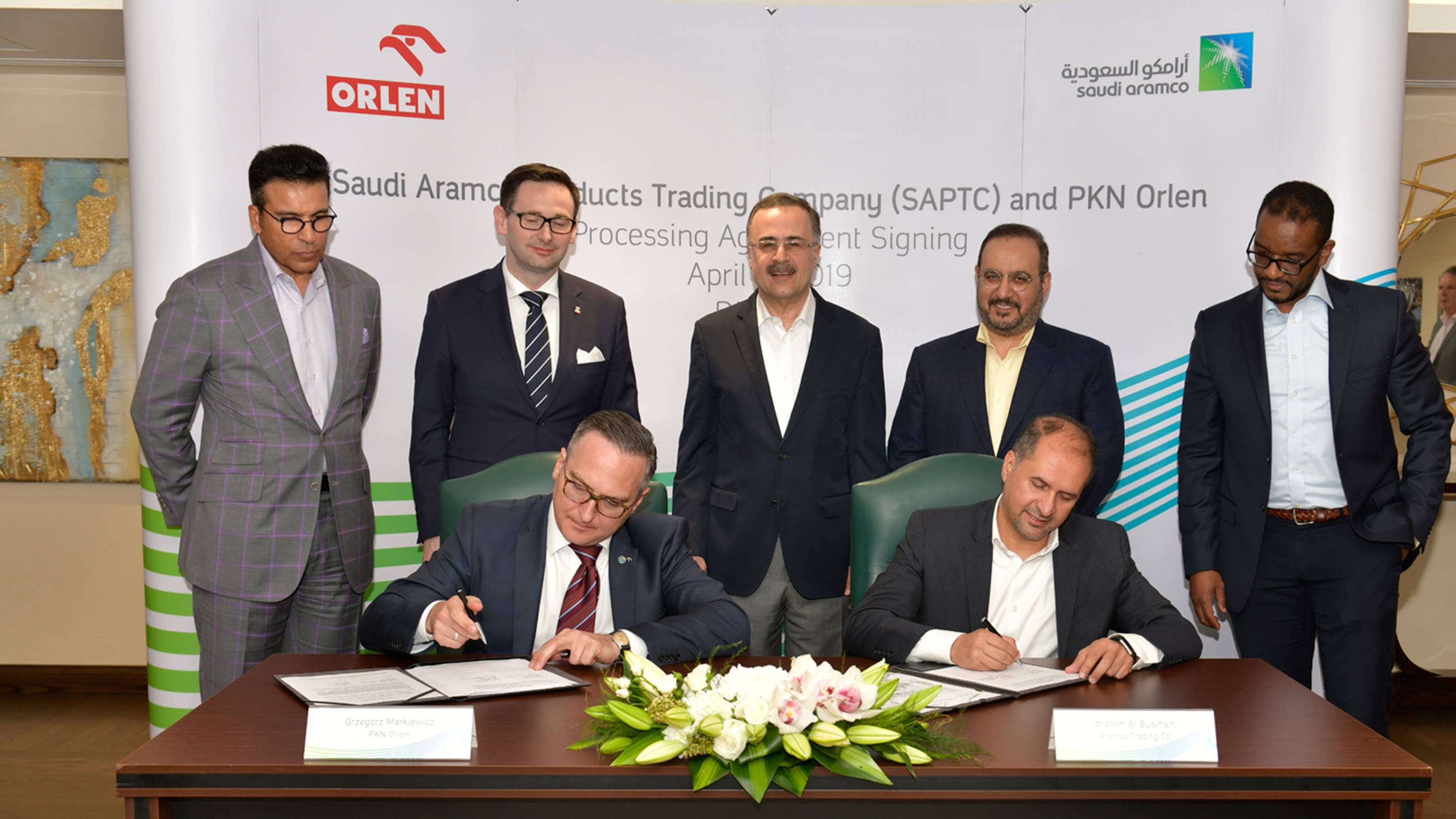 Podpisanie nowej umowy PKN Orlen-Saudi Aramco. Fot. Saudi Aramco