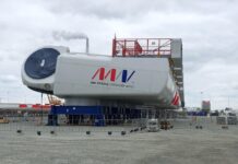 Fabryka/Port Esbjerg firmy MHI Vestas. Morskie farmy wiatrowe Fot.: BiznesAlert.pl/Bartłomiej Sawicki