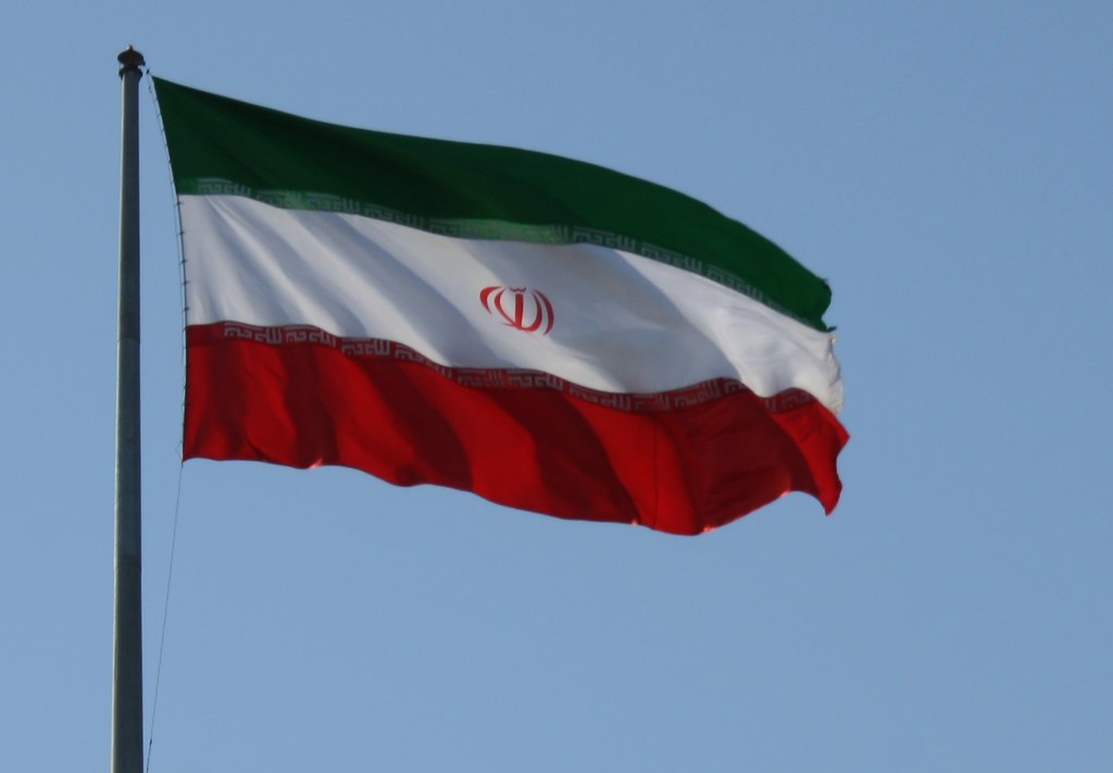 Flaga Iranu. Źródło: Flickr