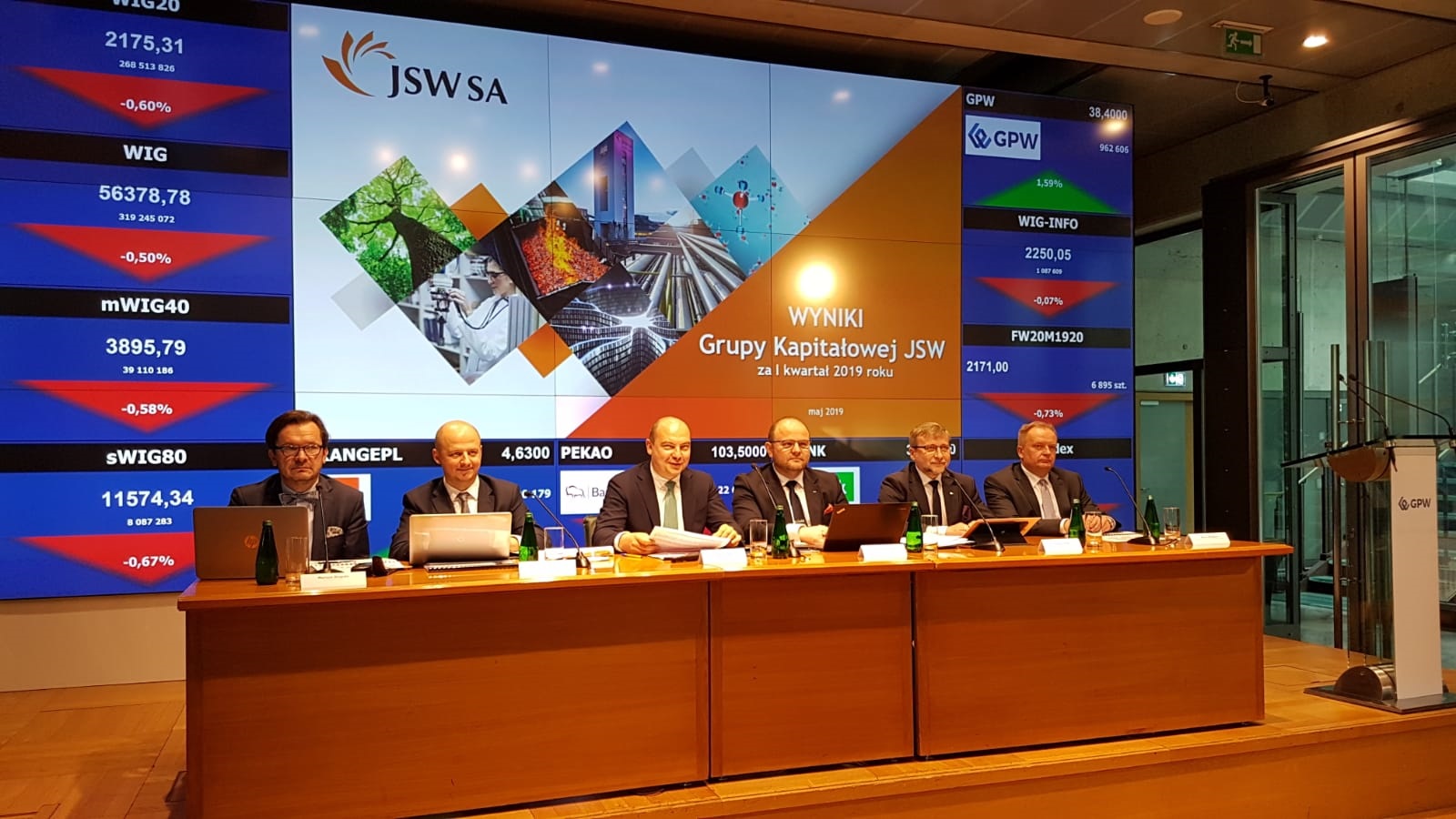 Konferencja wynikowa JSW. Fot. BiznesAlert.pl