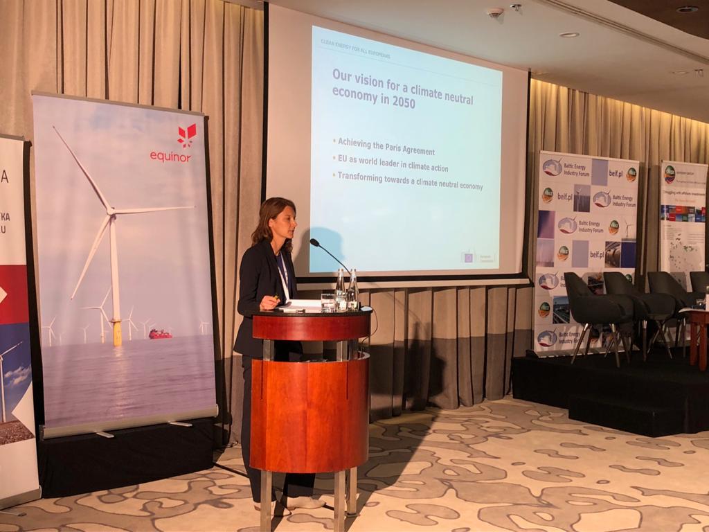 Anne-Maria Ide, Dyrekcja Generalna ds. Energii, Komisja Europejska podczas BEIF 2019 Fot. BiznesAlert.pl