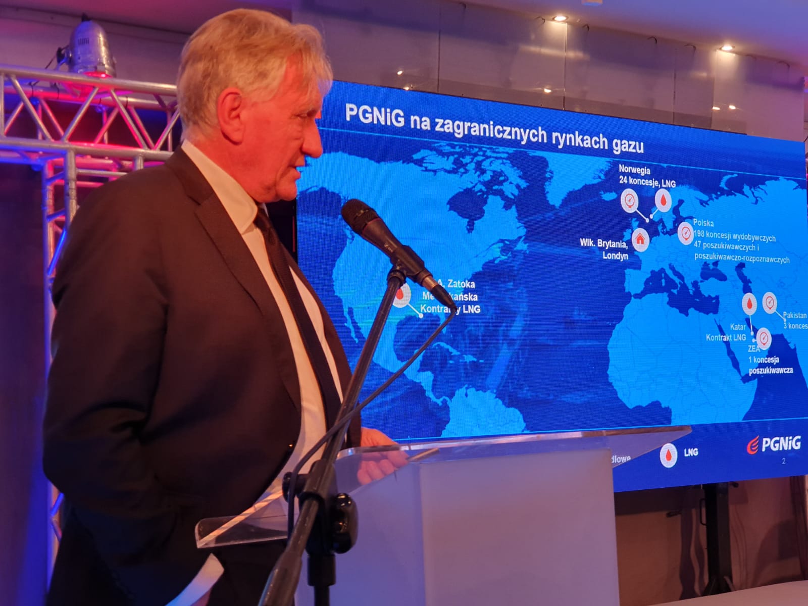 Prezes PGNiG S.A. Piotr Woźniak podczas konferencji Gazterm 2019 fot. BiznesAlert.pl