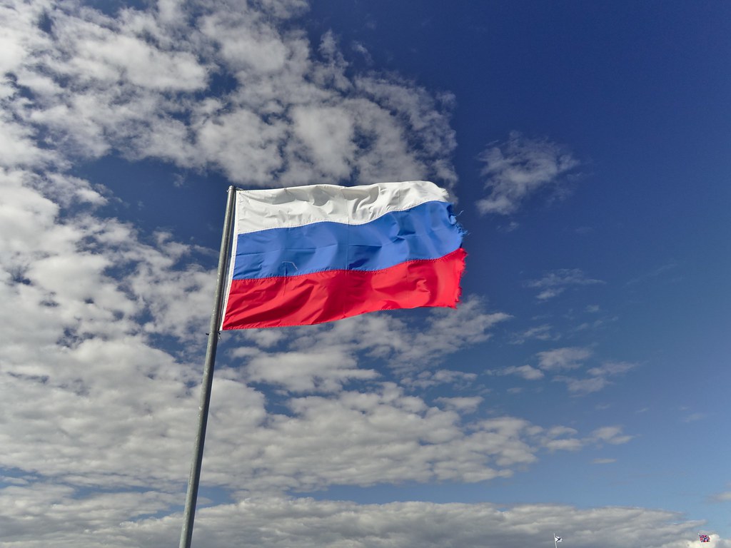 Flaga Rosji. Źródło: Flickr