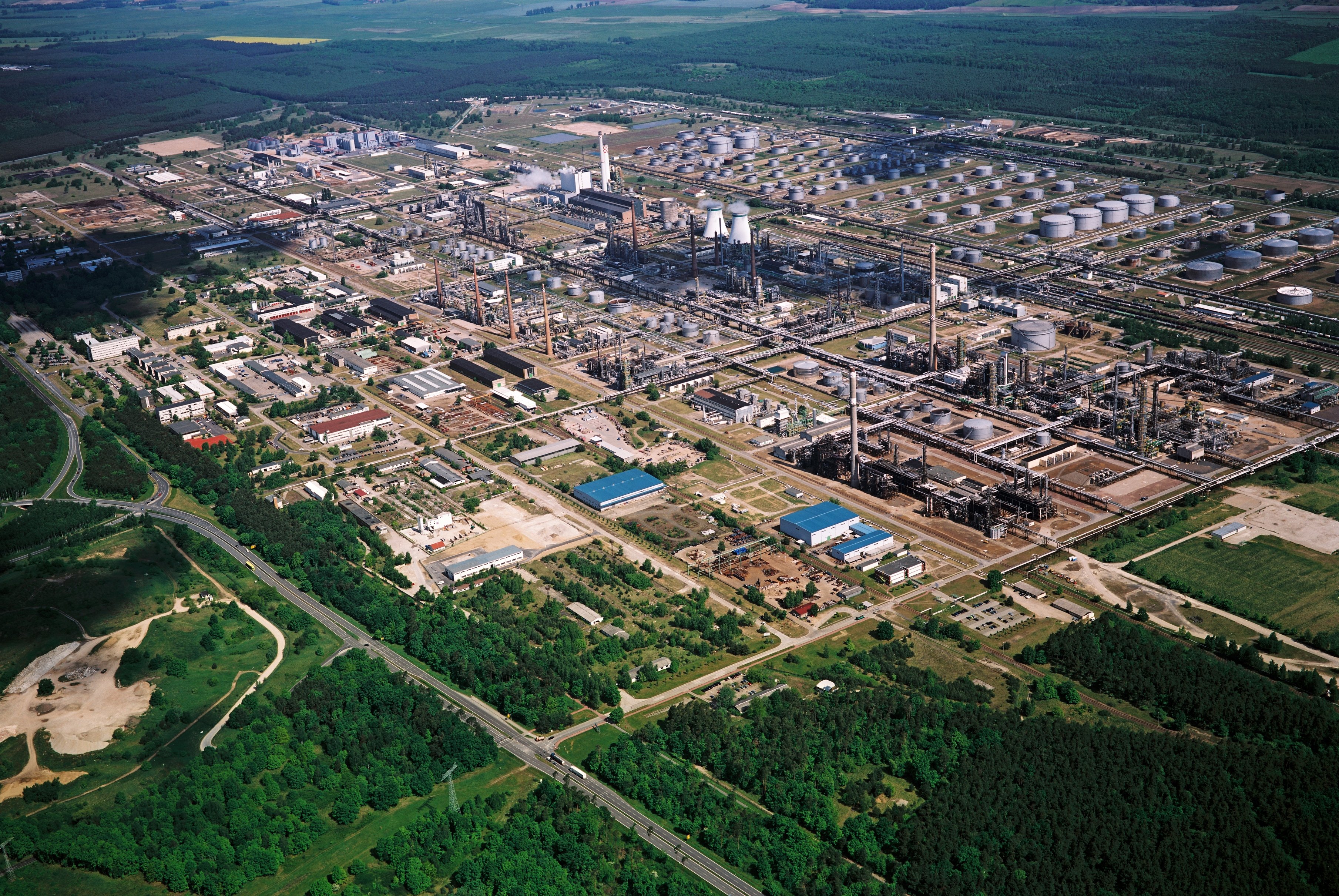 Rafineria w Schwedt / fot. PCK Raffinerie GmbH