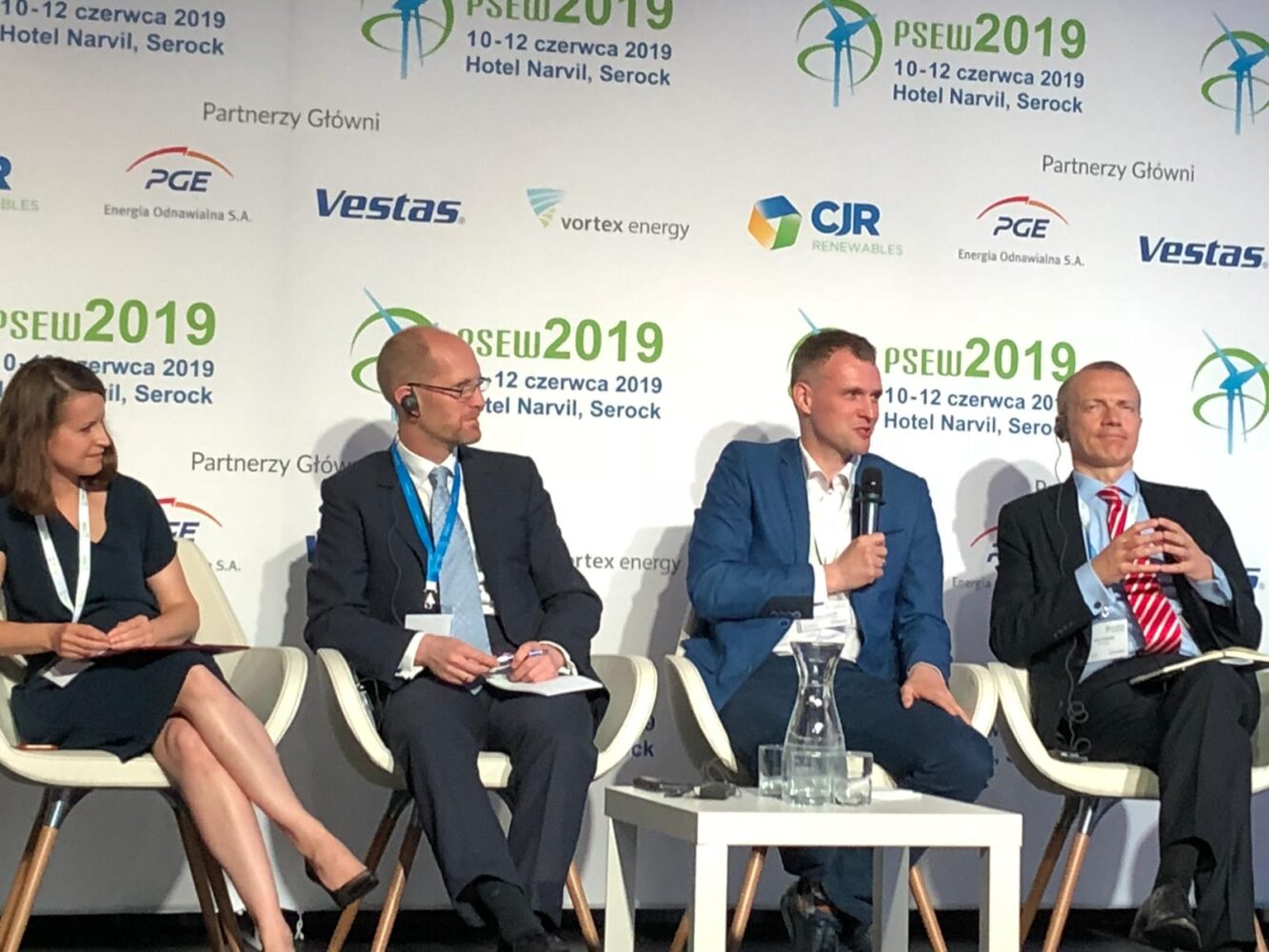 Piotr Czopek Dyrektor Departamentu Energii Odnawialnej i Rozproszonej podczas konferencji PSEW 2019. Fot. BiznesAlert.pl