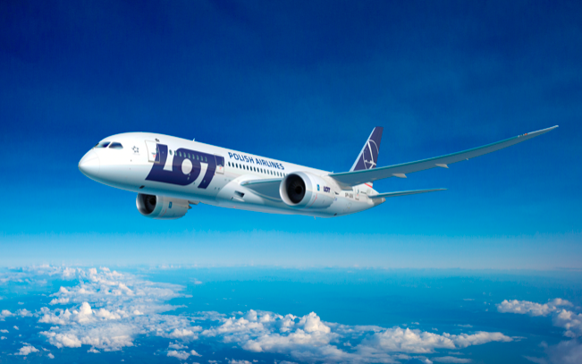 Boeing 787 Dreamliner. Źródło: PLL LOT