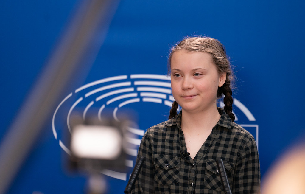 Greta Thunberg. Źródło:Flickr