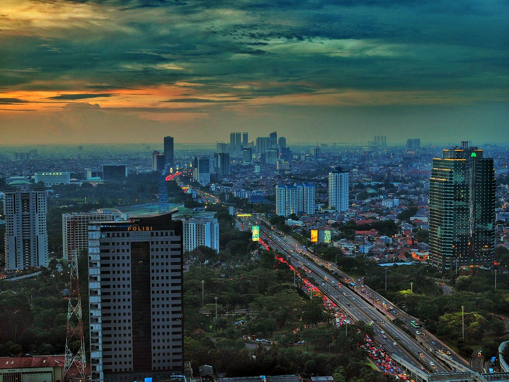 Dżakarta, stolica Indonezji. Źródło: Flickr
