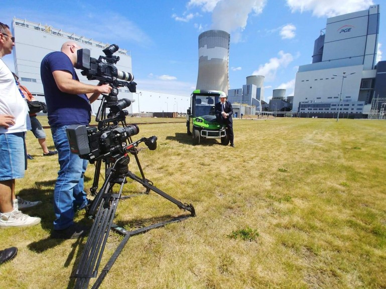 Elektrownia Bełchatów w programie Discovery. Fot. PGE