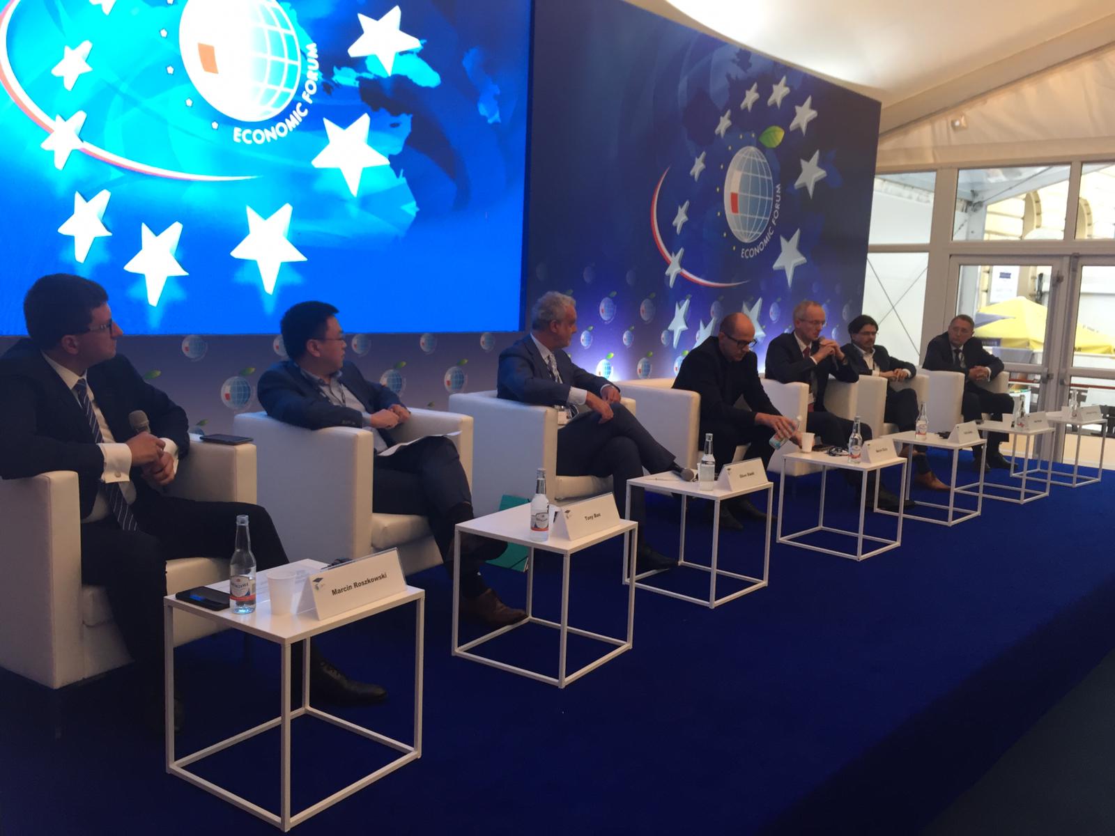 Panel o 5G na Forum Ekonomicznym w Krynicy. Fot. BiznesAlert.pl