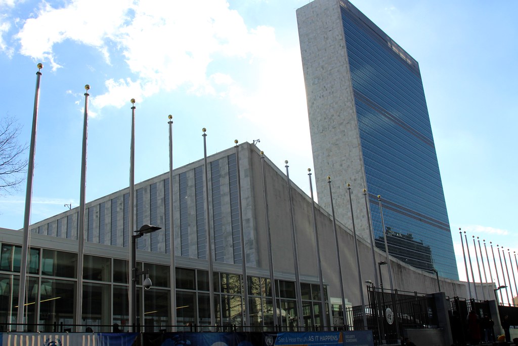 Siedziba ONZ w Nowym Jorku. Źródło: Flickr