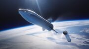 Rakieta Starship firmy Spacex Elona Muska. Źródło: Wikipedia