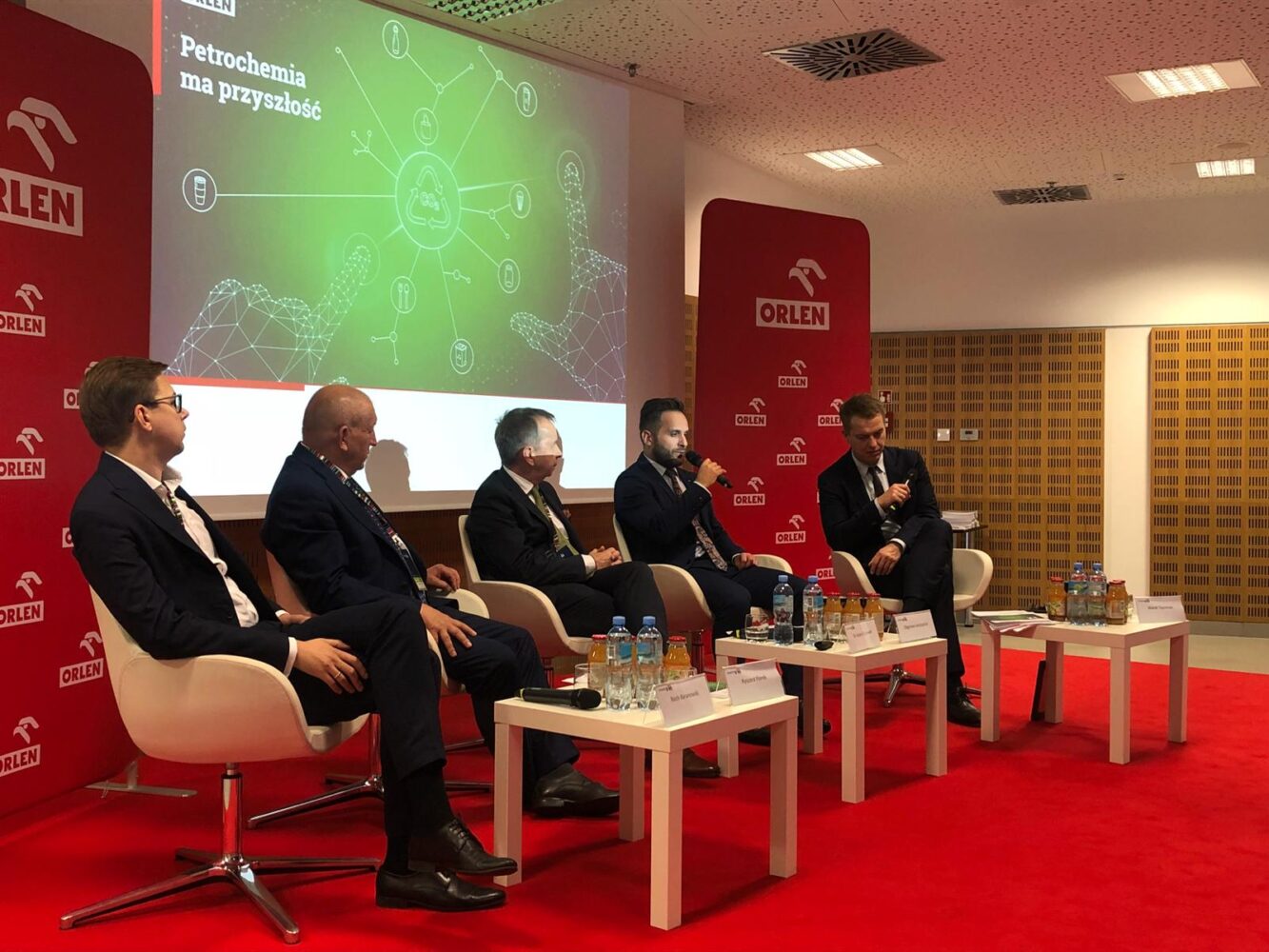 Panel "Petrochemia ma przyszłość" na Kongresie 590. Fot. Bartłomiej Sawicki/BiznesAlert.pl