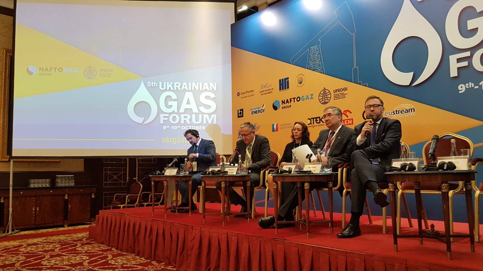 Ukrainian Gas Forum 2019 for. Piotr Stępiński/BiznesAlert.pl