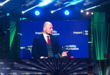 Jarosław Broda, wiceprezes Grupy Tauron podczas ImapctMobility 19. Fot. BiznesAlert.pl/Bartłomiej Sawicki