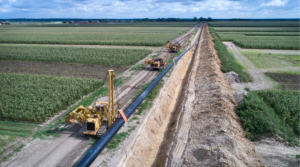 Budowa gazociągu Lwówek-Odolanów fot. Gaz-System