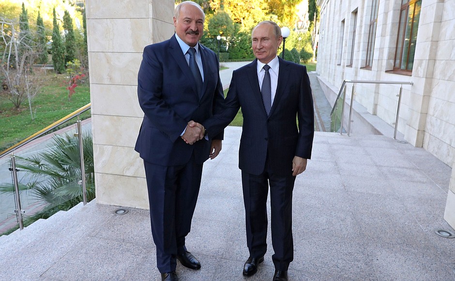 Aleksandr Łukaszenko i Władimir Putin. Fot. Kremlin.ru