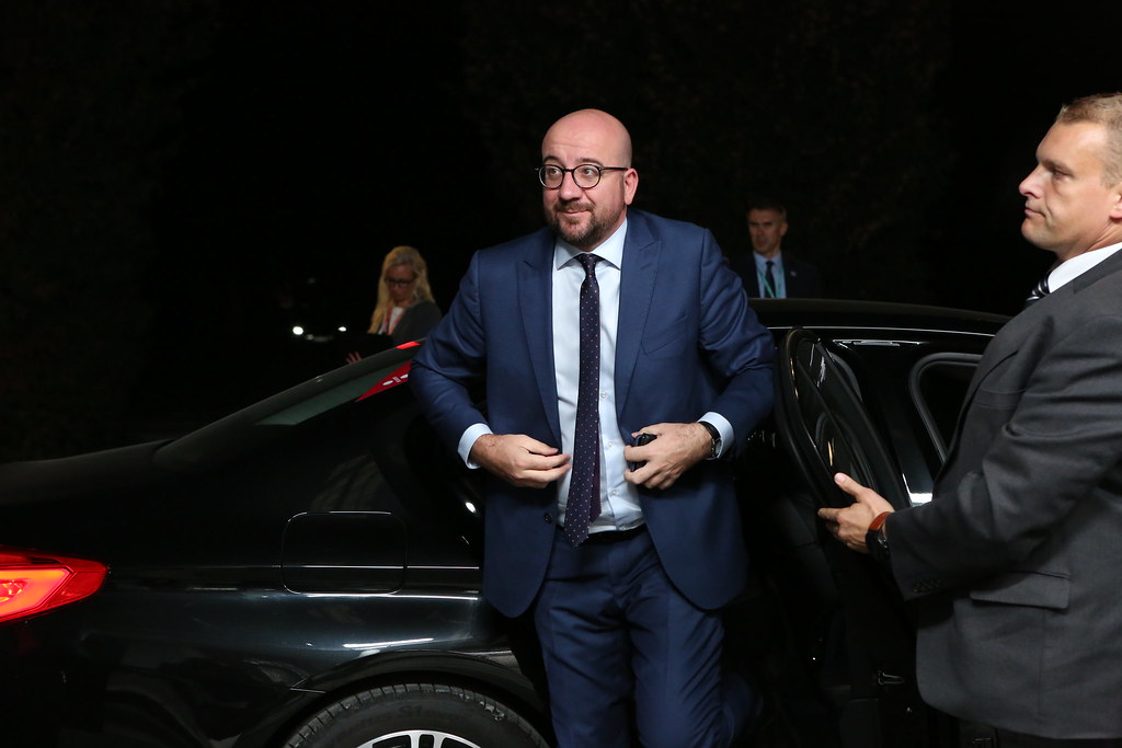 Przewodniczący Rady Europejskiej Charles Michel. Źródło: Flickr