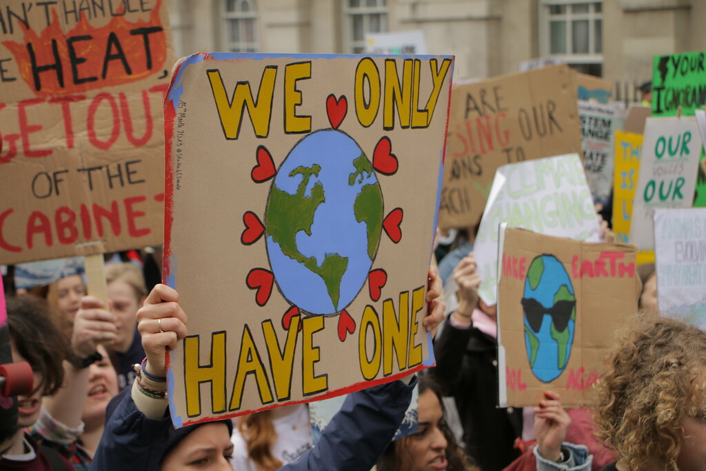 Strajk klimatyczny. Źródło: Flickr