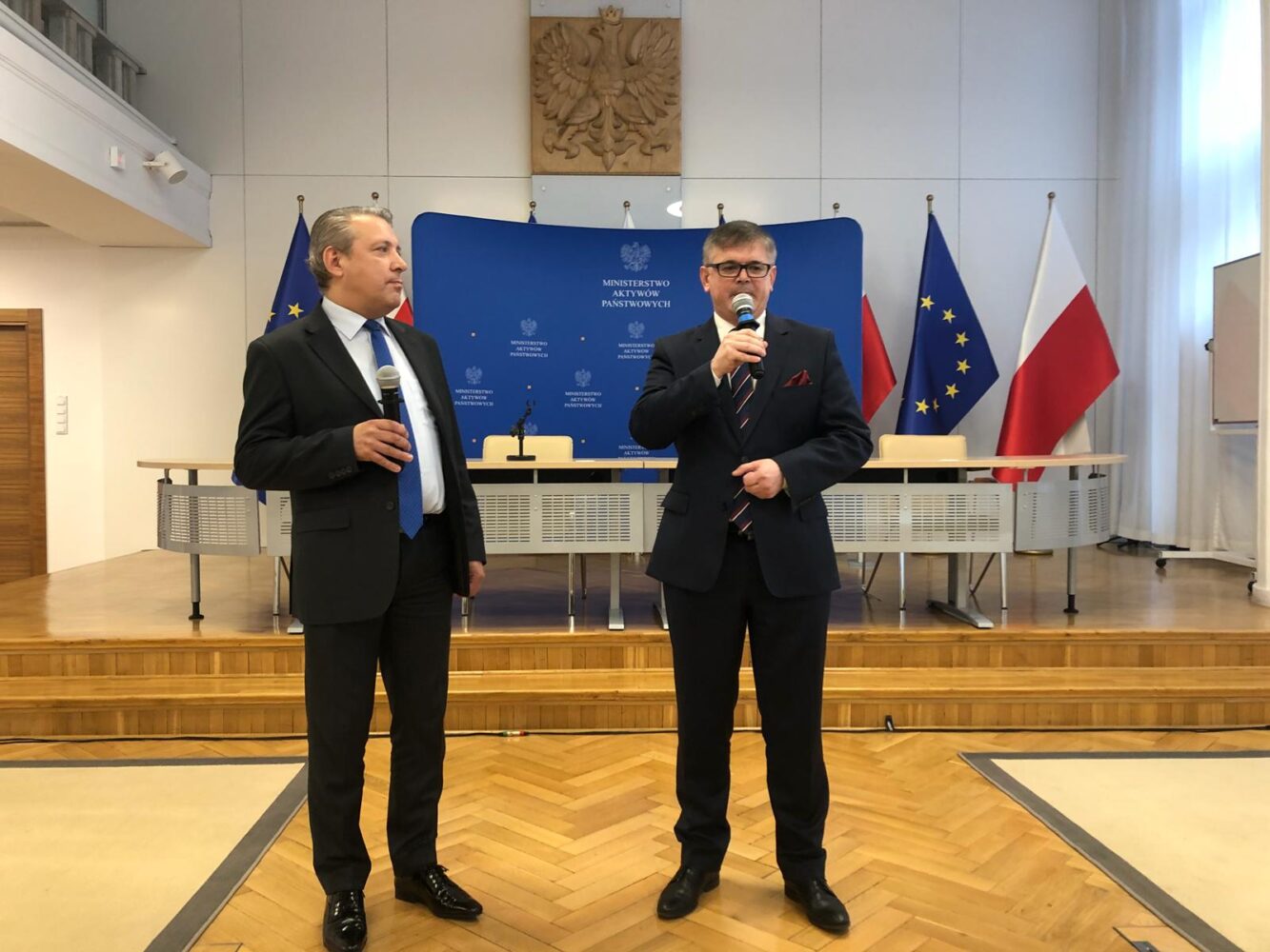 Adam Gawęda, wiceminister aktywów państwowych. Fot.: Bartłomiej Sawicki/BiznesAlert.pl