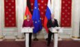Konferencja prasowa Kanclerz Merkel i Prezydenta Putina fot. kremlin.ru