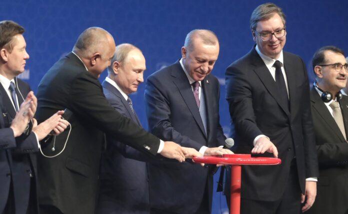 Uroczystość uruchomienia Turkish Stream fot. Kremlin.ru