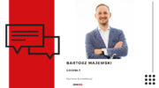 Bartosz Majewski, prezes Codibly. Grafika: Patrycja Rapacka/BiznesAlert.pl