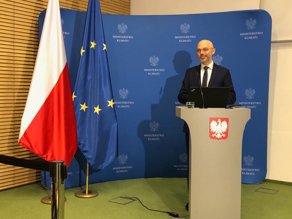 Minister klimatu Michał Kurtyka. Fot. Bartłomiej Sawicki/BiznesAlert.pl