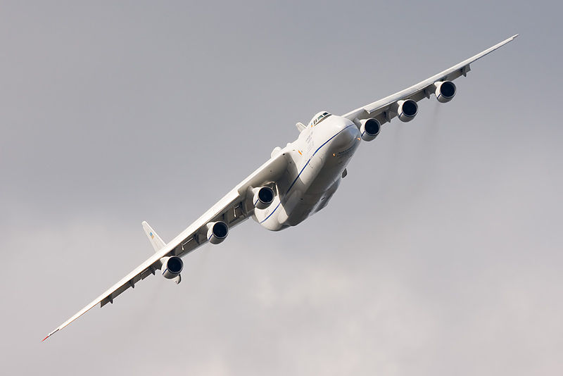 Antonow Mrija, największy samolot na świecie. Źródło: Wikicommons