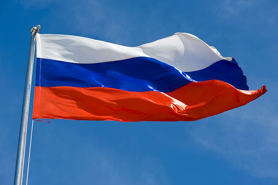 Flaga Rosji. Fot. Wikimedia Commons
