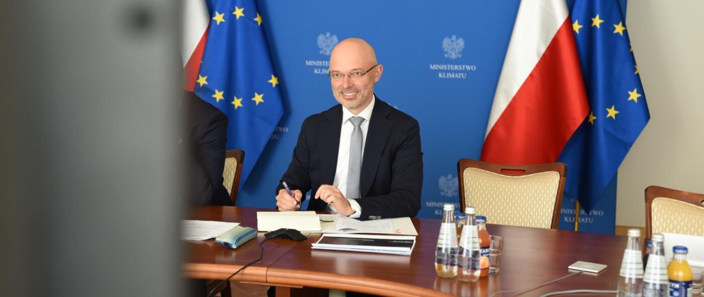 Minister Klimatu Michał Kurtyka. Fot.: Ministerstwo Klimatu