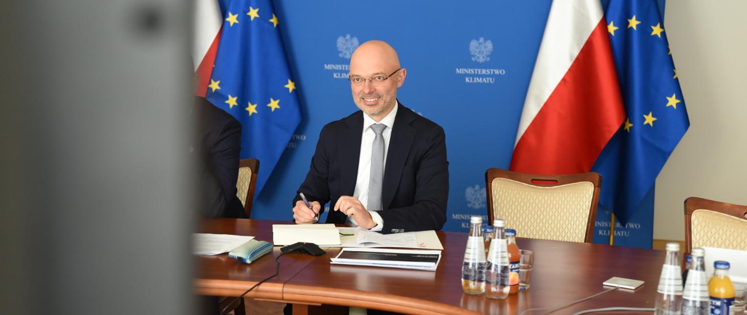 Minister Klimatu Michał Kurtyka. Fot.: Ministerstwo Klimatu