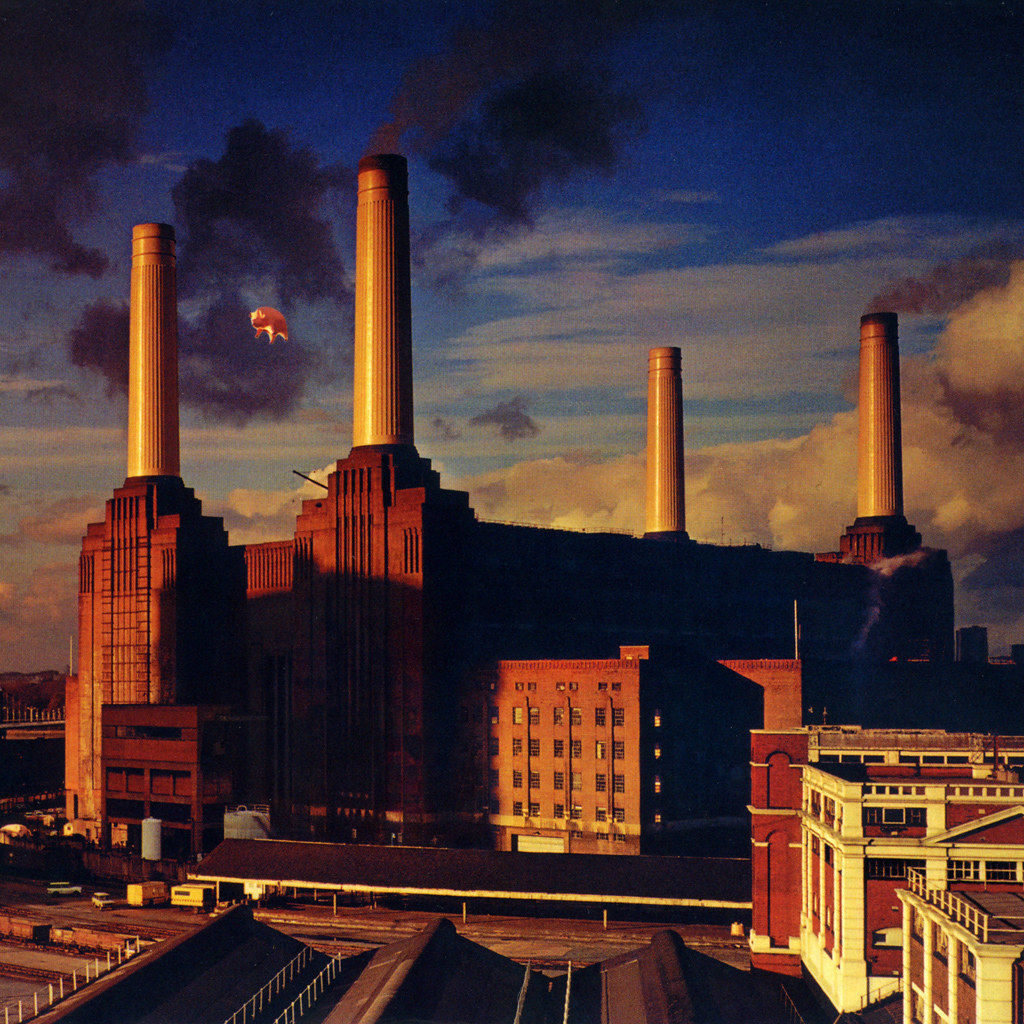 Elektrownia Battersea na okładce płyty "Animals" Pink Floyd. Źródło: Flickr