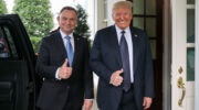 Andrzej Duda i Donald Trump. Źródło: Twitter KPRP