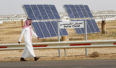 Instalacja słoneczna w Rijadzie fot. Reuters
